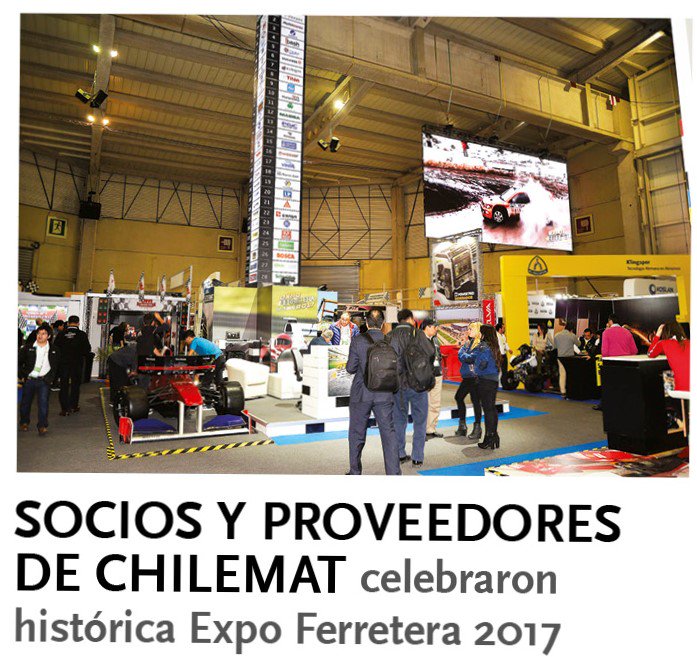 visionferretera's tweet photo. Socios y proveedores de #Chilemat celebraron histórica #Expoferretera2017

Leer mas >> https://t.co/FABbgqNvt6 https://t.co/Eocv1J6XCQ