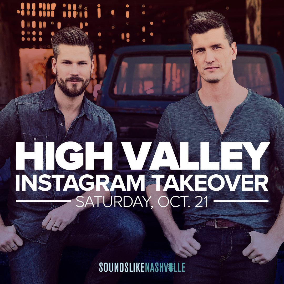 SoundsLikeNash's tweet photo. @HIGHVALLEY will do some #MemoryMakin when they take over our Instagram tomorrow! #SLNTakeover #ShesWithMe #DearLife https://t.co/PKsm6VClAm https://t.co/KnH0rfDarm