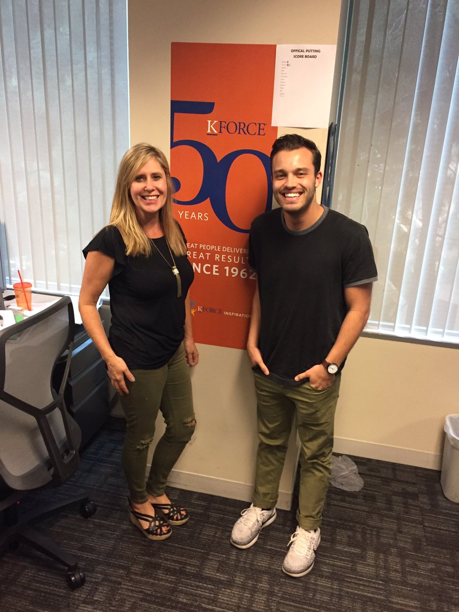ChristaShapiro's tweet photo. @Kforce we are so in #Harmony we dress alike #twining on a #FunFriday #KforceFamily https://t.co/Do1quMY7yD