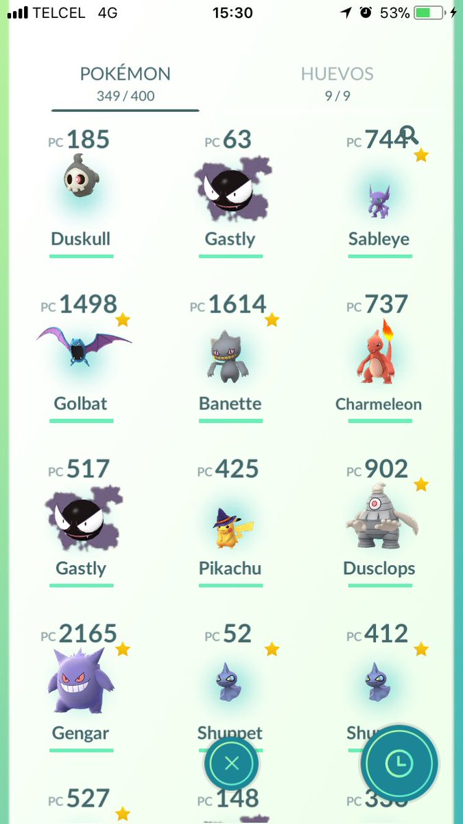 NOUSE_AFRX's tweet photo. Ya atrapé a 5 fantasmas nuevos cuantos deben de ser
@NumaAdriano @PoGoMex @PokemonMxcity #PokemonGoMex #PokemonGohalloween https://t.co/x8Tcn6o0md