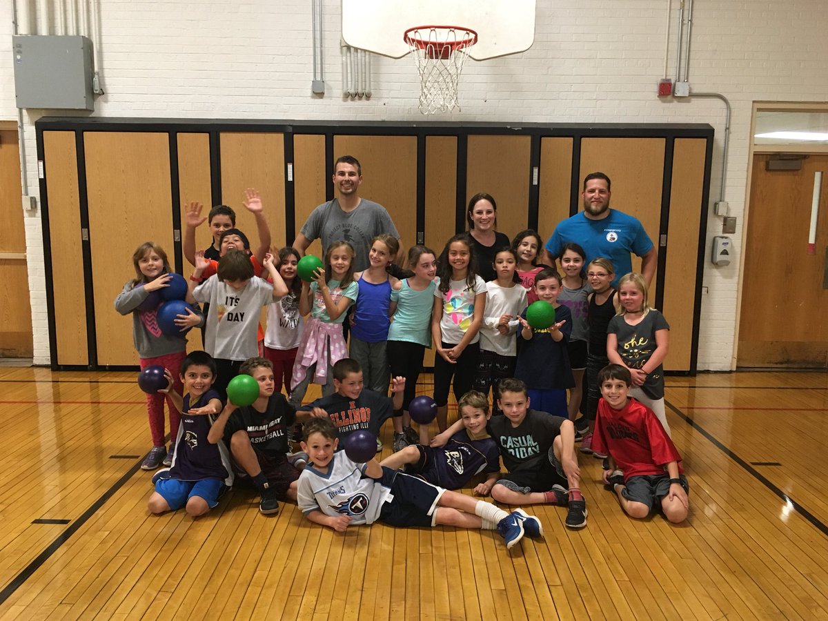 lepstein84's tweet photo. #dodgeball with @mrodrigo5. Fun afternoon celebrating attendance at the #bookfair2017 #wal109 #epstein109 https://t.co/Pfejgy2WcN