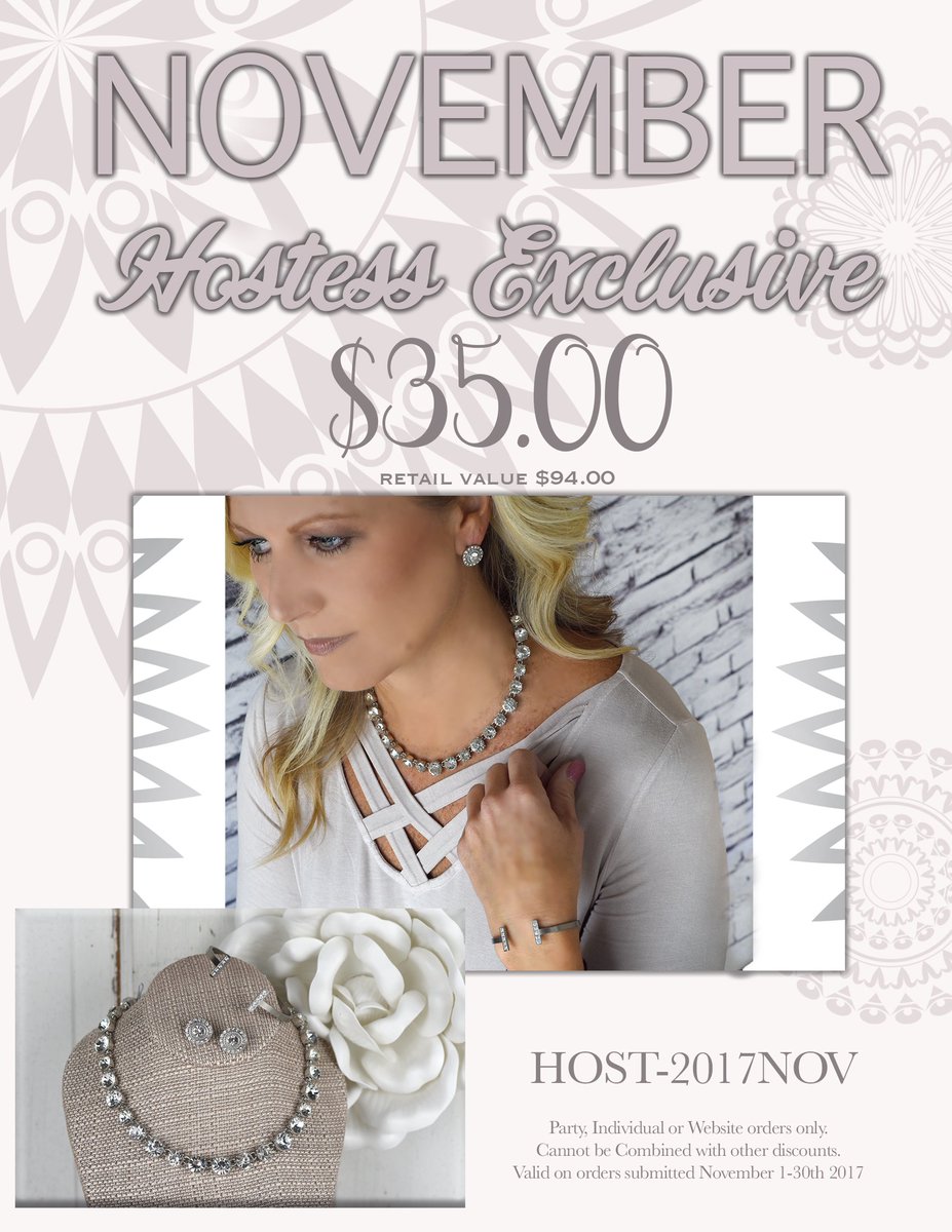 Just released today! Don't delay in booking your November party for best date selection! #letsparty #jBloom