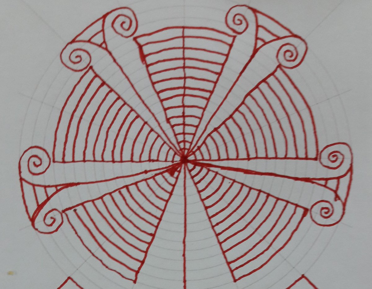 Great way to end a working with making Mandalas with our separated asylum seeking children and young people's group aka happy group :)