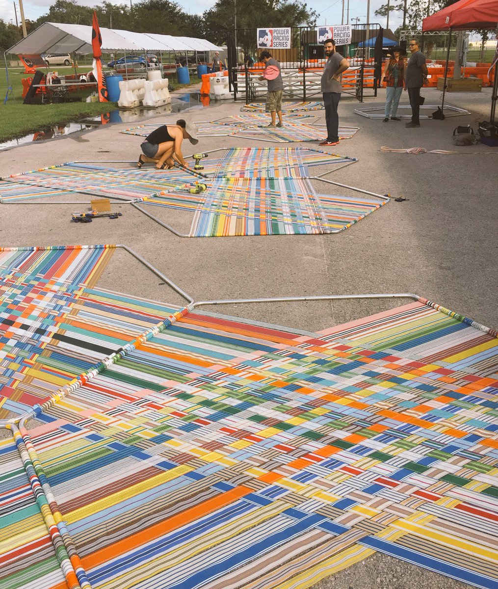 SherryHuss's tweet photo. Set up day at @orlMakerFaire. #rockets #robots #drones @NASA #3dprinting #crafts #lockpicking #learntosolder #fire #chocolate #nerdyderby https://t.co/FRp3AtmMnq