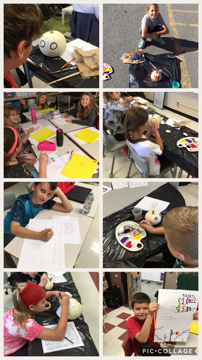 StCatherineGr5's tweet photo. Grade 5 and 6 classes hard at work! Just one example of how we are ‘Sent to Be the Good News.’ @StCatherineGr6 https://t.co/GiTEMtfdYe