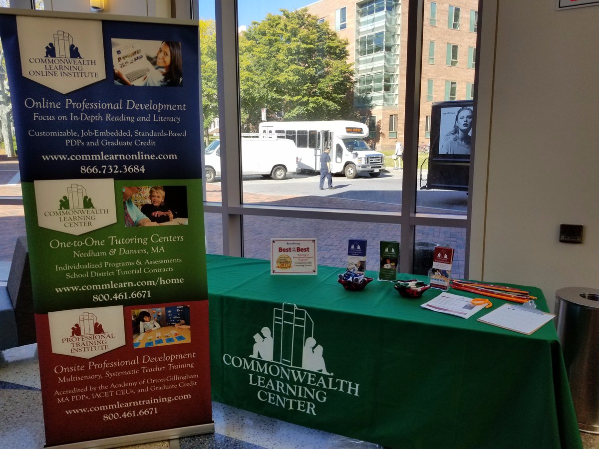 commlearncenter's tweet photo. Visit us during lunch to learn about what @commlearncenter, @CommLearnPTI, and @CommLearnOnline can do for your school! #Screen2Intervene https://t.co/BHtVuz4TJz