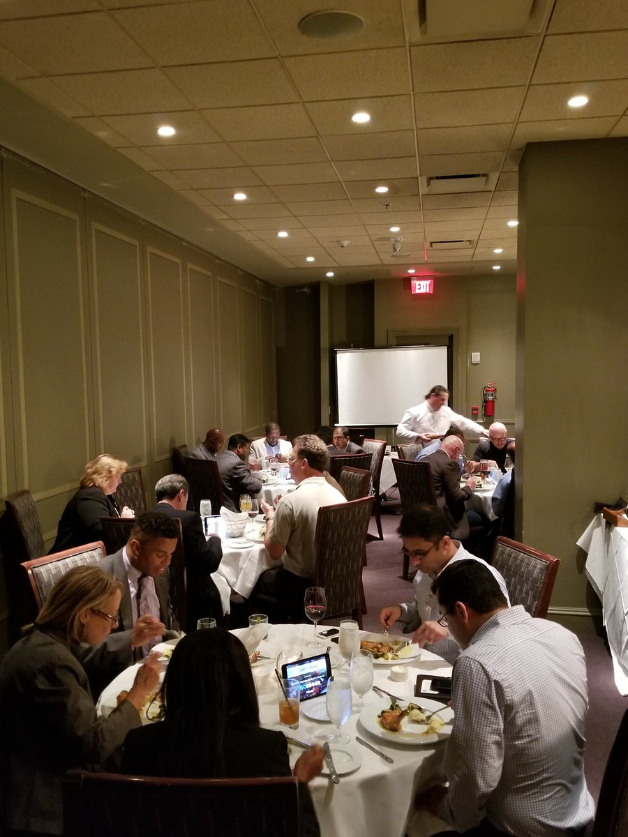 cxosyncLLC's tweet photo. @CIOsynergy @secureCISO @CIOforums @CarbonBlack_Inc hosting a #CISOdinner for #Atlanta security leaders. #network #educate #collaborate https://t.co/y68ii1jDRz
