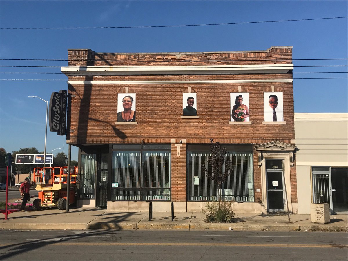 joannataft's tweet photo. Faces of Community #MapleCrossing @MidtownIndy @LeighRileyEvans @IndyLISC @HarrisonCtrArts https://t.co/0FYJwdnR5v