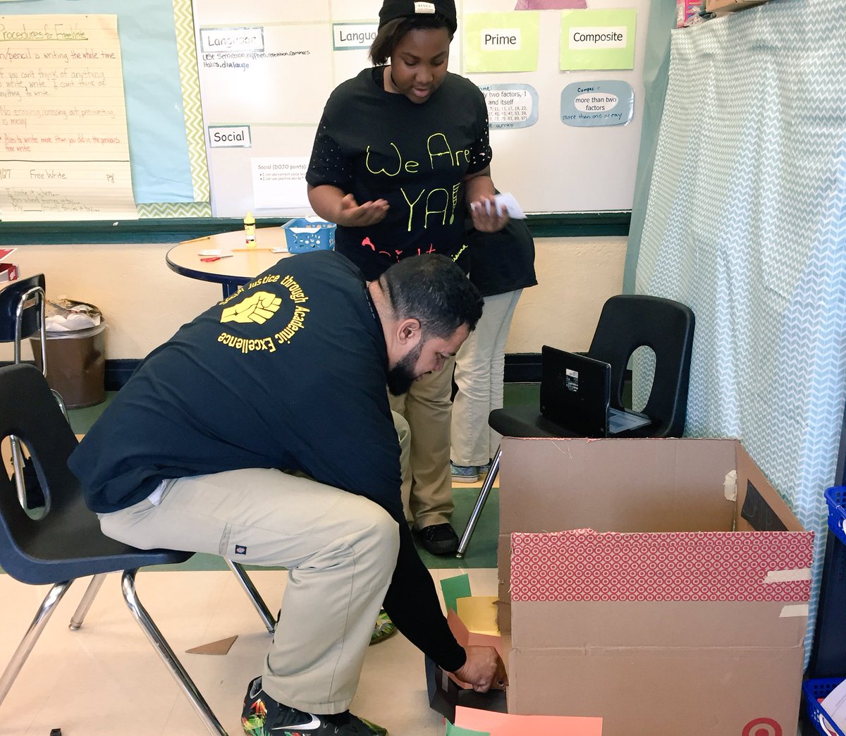 YoungAchBPS's tweet photo. 6th Grade Scholars design arcade! #WeAreYa @BostonSchools @SeanGu3Leads #STEAM https://t.co/GZzR5JOpyR