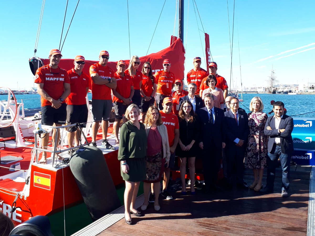 ximopuig's tweet photo. La @volvooceanraceE está siendo todo un éxito y con un gran impacto para Alicante. La Volvo es respeto al otro, solidaridad, defensa del medioambiente y potenciación de nuestra economía. Mucha suerte al equipo español @desafioMAPFRE. https://t.co/Gre9Qz3QER