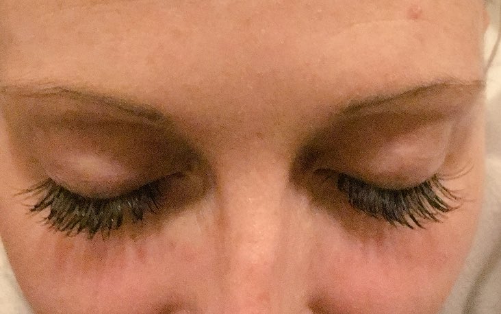 Loving my new set #lashlove