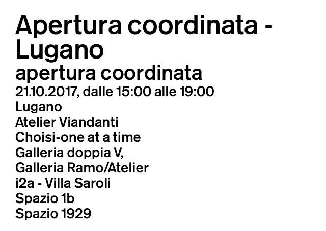 fraluisoni's tweet photo. Altra occasione domani per andar per mostre ed eventi della Biennale dell'immagine approfittando magari dell'apertura speciale a a Lugano... https://t.co/dVTMiwPSUW