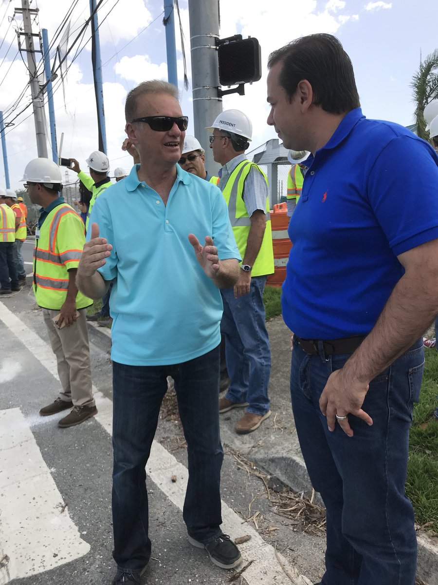 VillafanePR's tweet photo. Junto al alcalde @ramonluisrivera y el secretario del @dtop @contreraspr  reabriendo la PR-177 https://t.co/aElNFhrRi5
