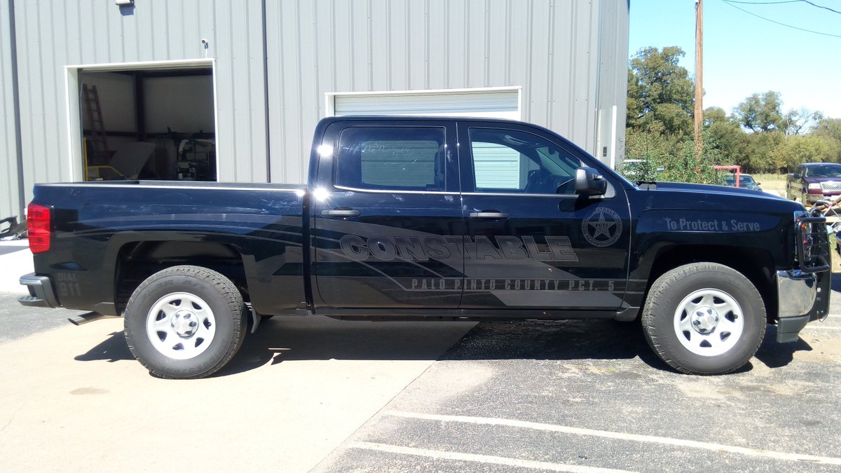 OnSiteDecals's tweet photo. Ghost Chevy Silverado for Palo Pinto Constable Pct 5. Done with @reliablechevytx https://t.co/9XFUk9fdXJ
