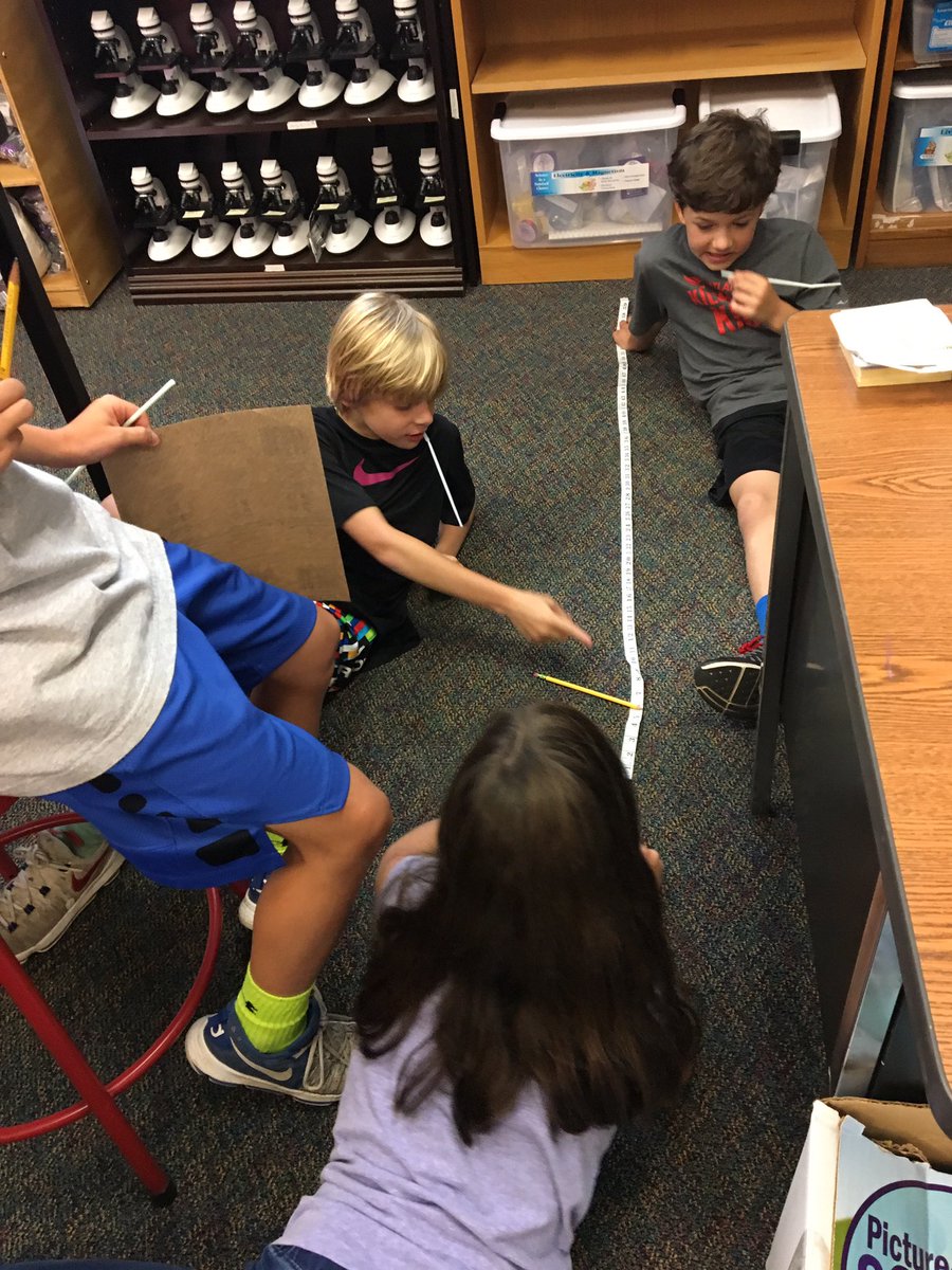 HaaseWhitney's tweet photo. Fourth grade science lab! #friction https://t.co/zajCiFyVKK