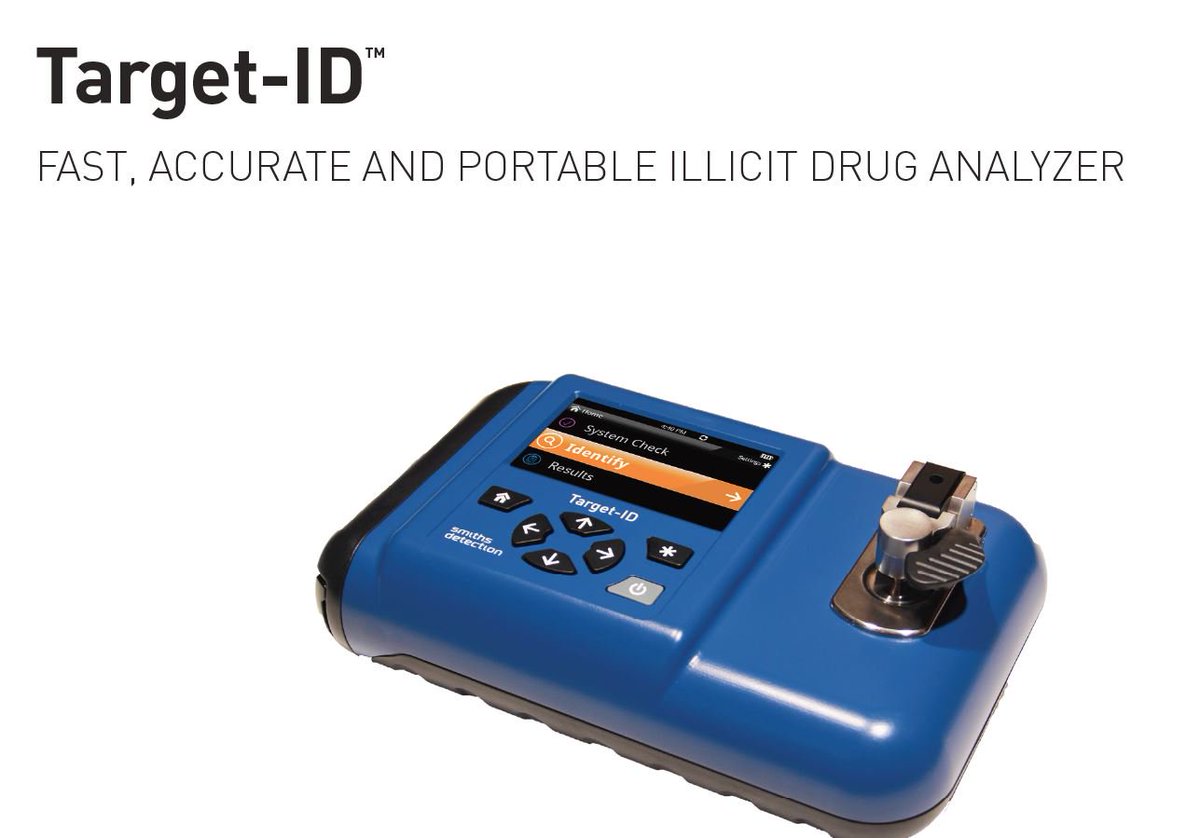 Tetragon_TDI's tweet photo. Check out this Target-ID from @smithsdetection Fast Accurate &amp; Portable Illicit Drug Analyzer Identifies up to 2,500 substances #fentanyl https://t.co/Q5GsgWgRf7