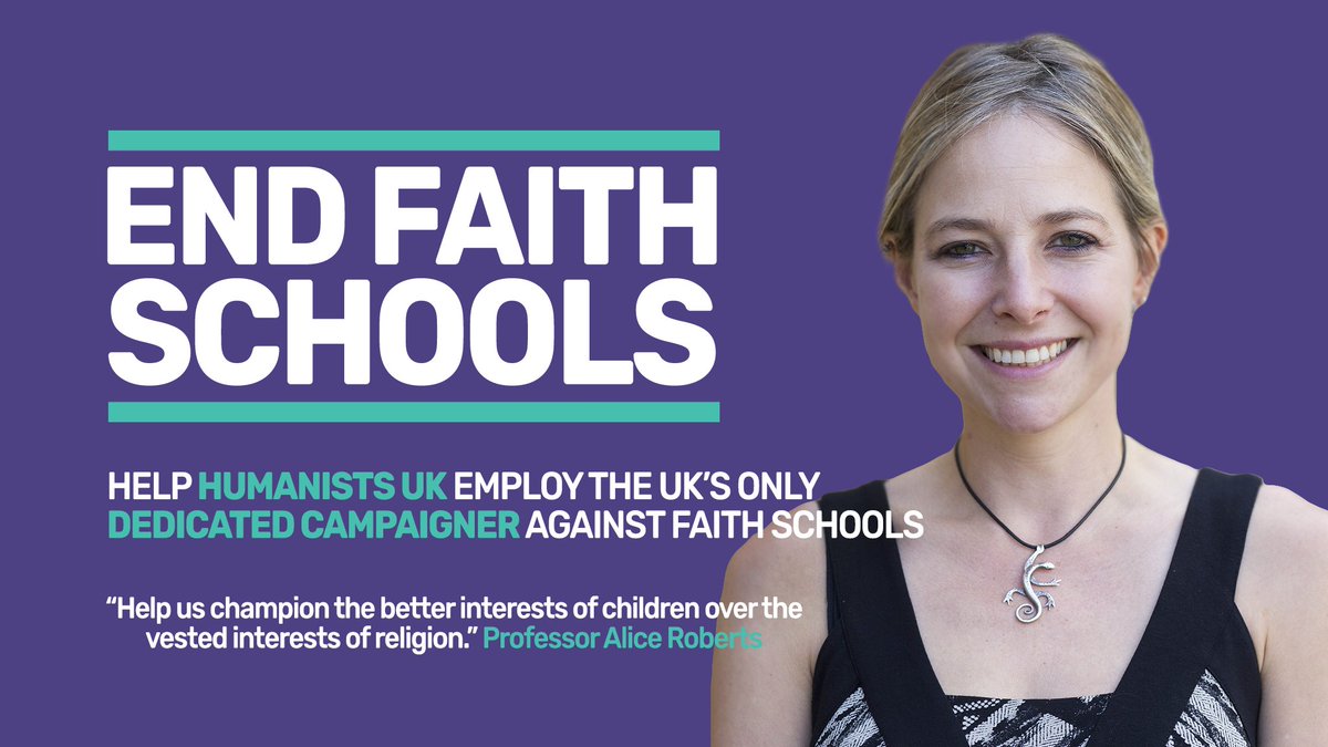 Donate today to support the human rights of children over the vested interests of religious organisations. justgiving.com/nofaithschools