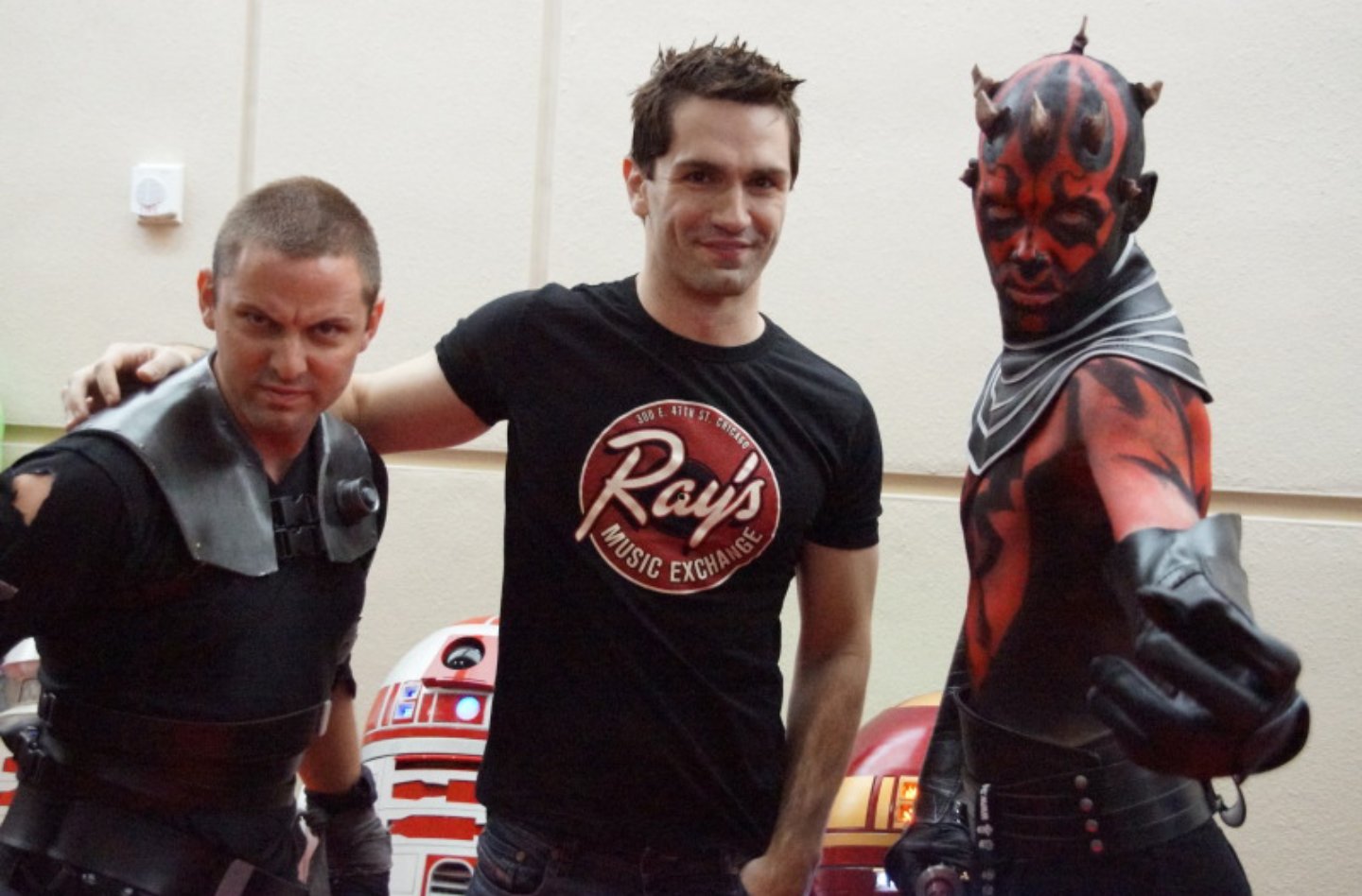 Happy Birthday to Honorary Member Sam Witwer ( May The Force Be With You! 