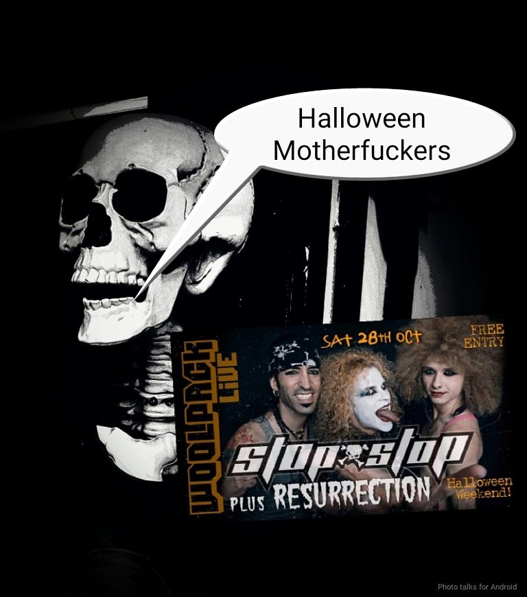 ResurrectionRox's tweet photo. Soon be Halloween 😈🤘
#Halloween #resurrectionrox @WoolpackLive1 @StopStopTheBand  #Doncaster  #woolpacklive #supportlivemusic ⚡🍻🍻 https://t.co/Fiqno0Sb7Z