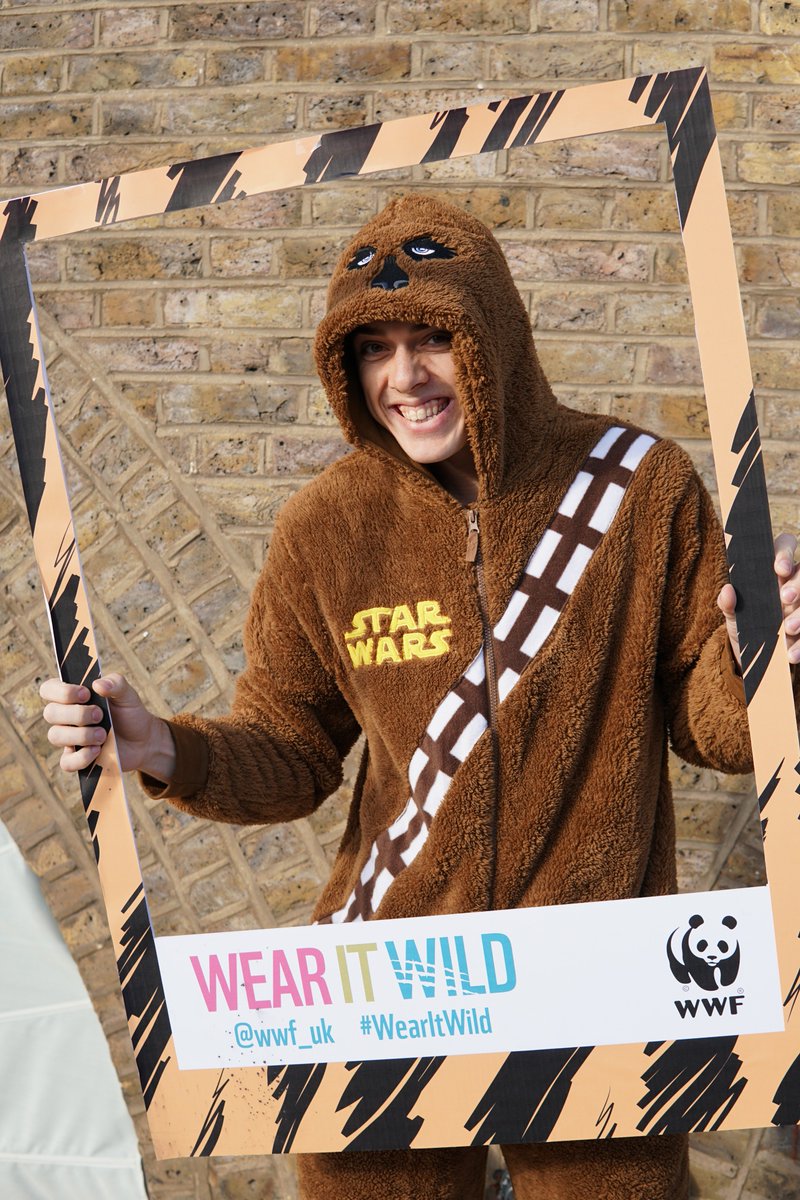 today supporting wildlife <a href="/wwf_uk/">WWF UK</a> #WearItWild SET 4 - Mythological creatures #severely endagered #direwolf #unicorns# wookies