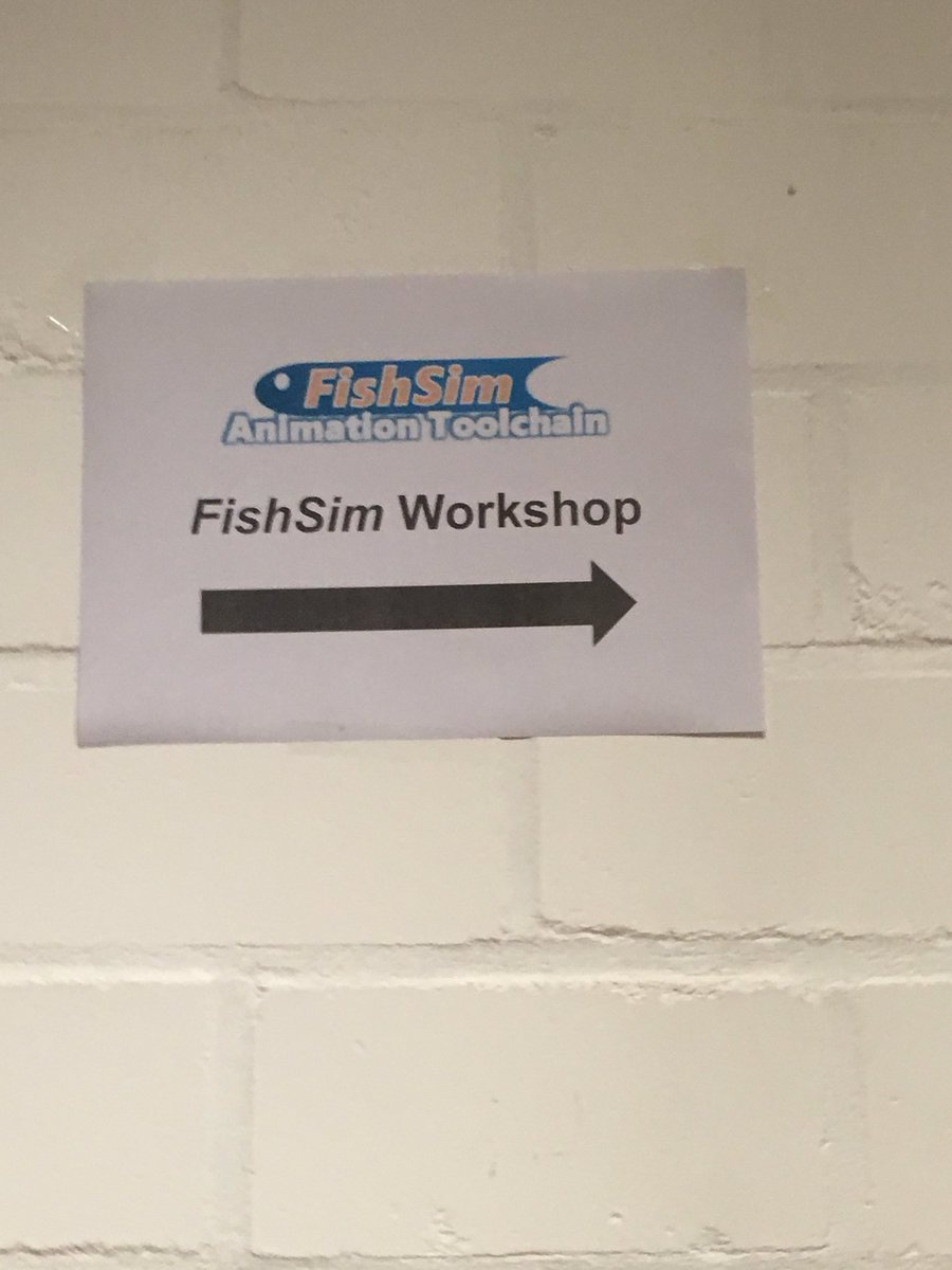 Steffi_Giersz's tweet photo. 🎮🐟Today was the 1st day of our #FishSim workshop! We are looking forward to lots of creating and animating ne next days!! 👍🏻#fishsci https://t.co/qcLu6rgJLp