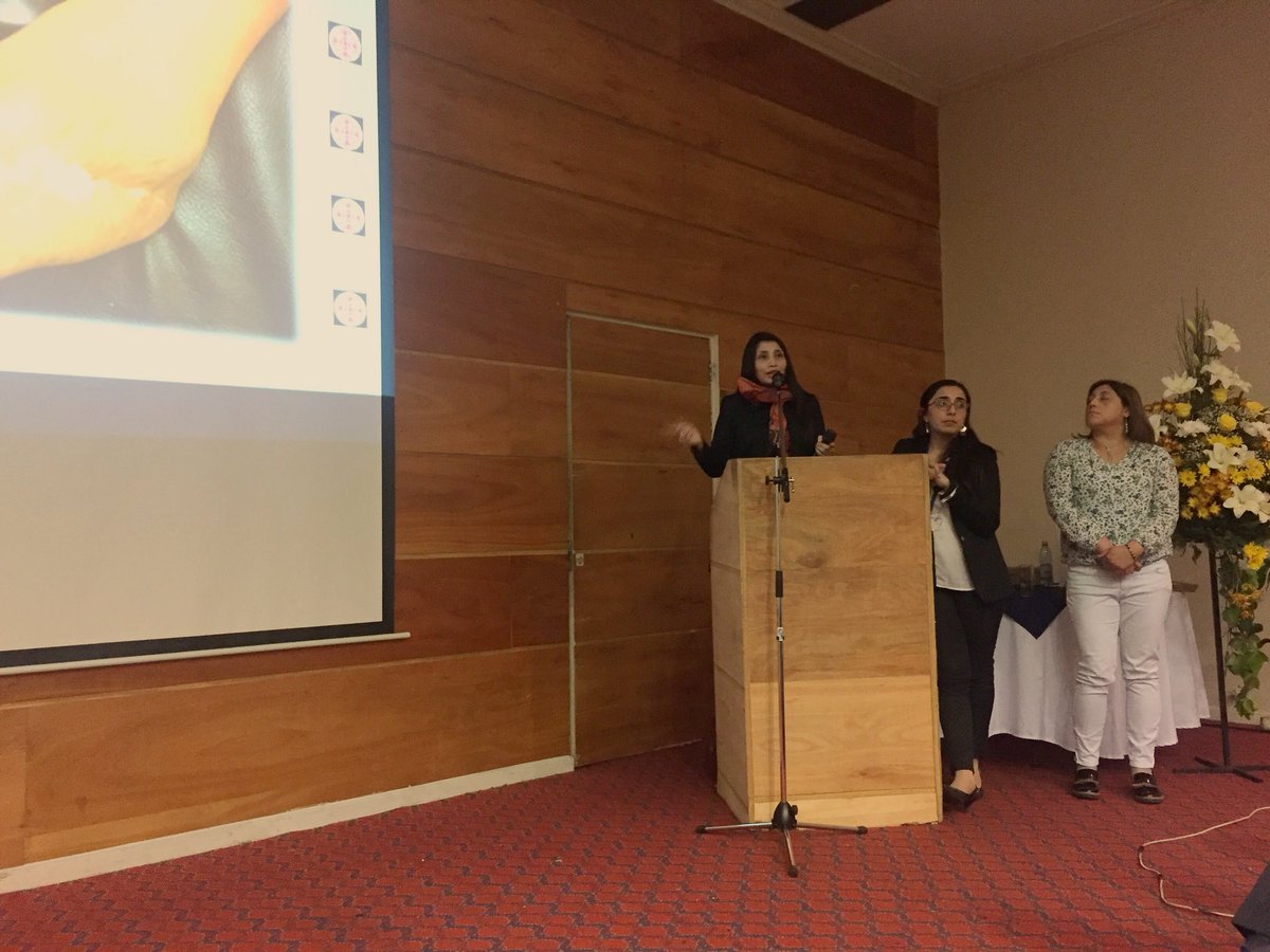 socheder's tweet photo. AHORA: éxito total 1era Jornada Internacional de Enfermeria Dermatológica desarrollada en Concepción #Socheder @colegioenfermer https://t.co/4gLltXKDJx