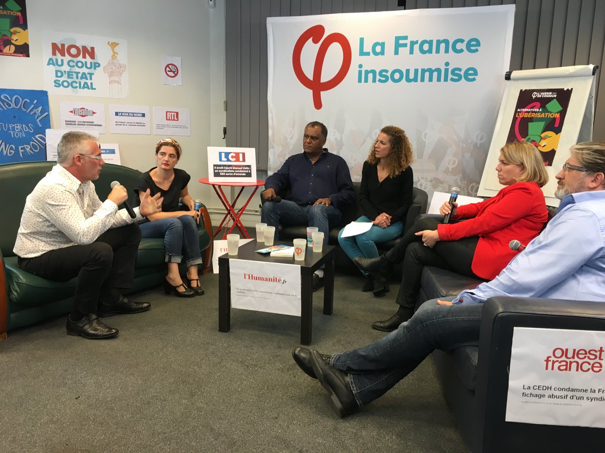 FranceInsoumise's tweet photo. Suivez notre émission décryptage en direct - Insoumission au travail : le prix de l'insoumission. #DecryptageFi
➡️ https://t.co/XAteAPPUeo https://t.co/iiYAzcgRJU