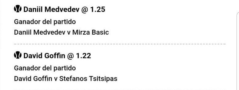 ViveDeApostar's tweet photo. apuesta doble de tenis , ahi os va , desde el canal free Stakazo  A por el VERDE✅✅✅🤑🤑🤑 https://t.co/rOiVPYpw2E