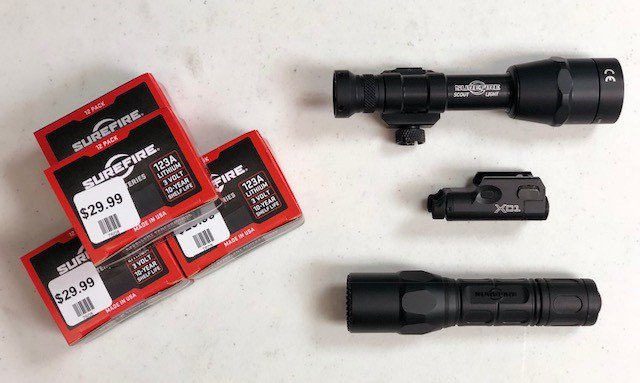Ktac07's tweet photo. We're now an authorized Surefire dealer, and we have batteries in stock! Lights in all season, too! #surefire #batteries #ktac07 https://t.co/8ngkrFdWHs