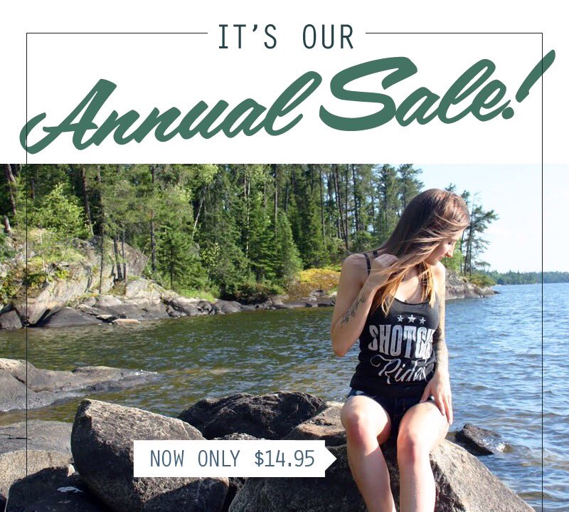 Our annual sale is on now until Monday! Sweatshirts up to 50% off and items starting under $4! Shop now at TUMBLEROOT.COM