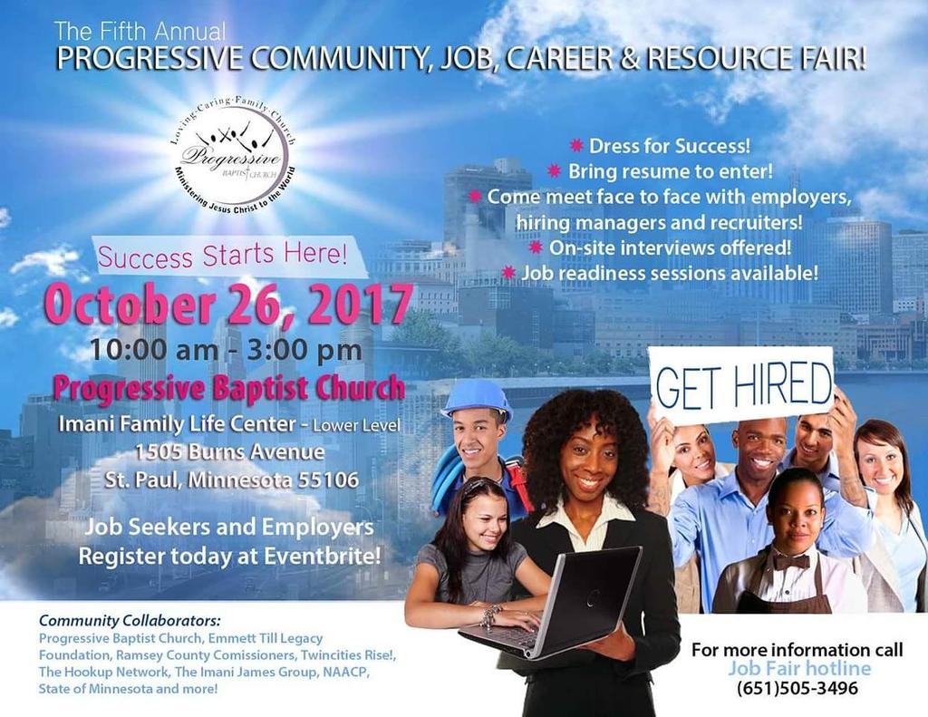 Miz_Teri's tweet photo. Register TODAY 4 the 5th Progressive Community Job, Career Resource Fair https://t.co/hikHeMRc2Y
#JobsinMN #MNCareers #MNJobSearch #MNJobs https://t.co/jolQLWjsDJ
