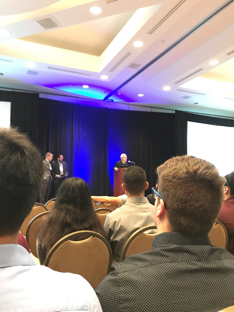 Congrats Dr. Alan Hargens on the ACSM recognition award #ACSM2017