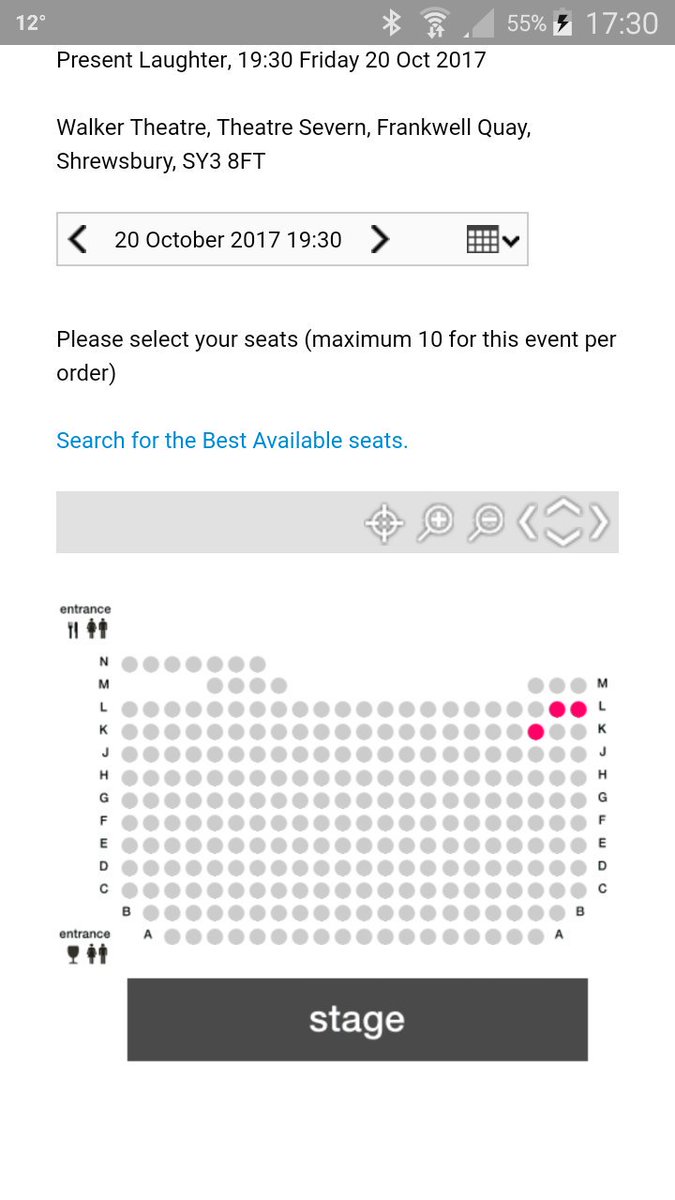 JustMeNow_Alex's tweet photo. Tonight's availability! Word has gone round! #Dontmissout #MCPPresentLaughter @theatresevern https://t.co/I0zkdYLo8b