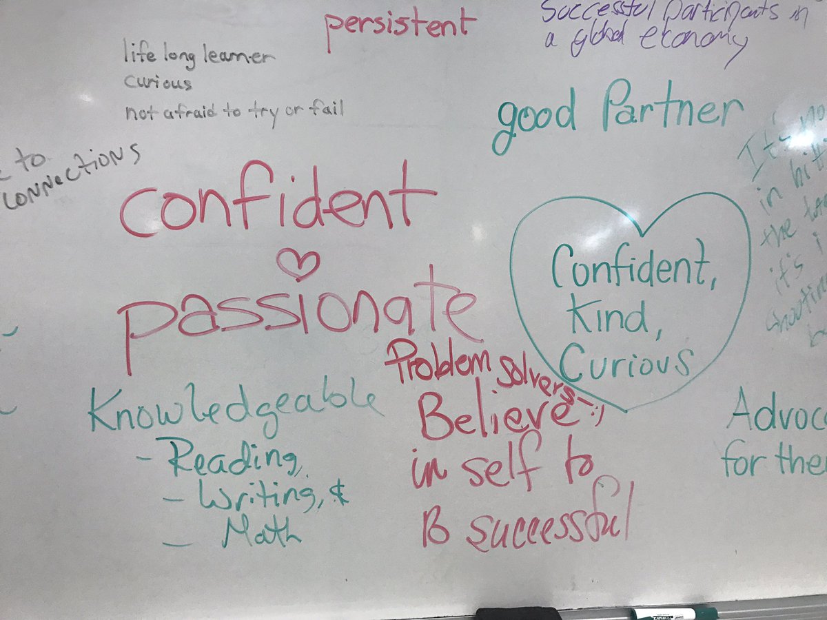 katiemartinedu's tweet photo. Redefining success based on what we want learners to know and do to be successful in a changing world #NMPBL https://t.co/YZGxtdC9zp
