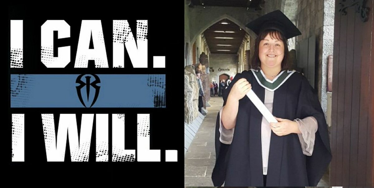 sunbabe08's tweet image. Thank you @WWERomanReigns for being an inspiration to me. Today I officially graduate from college. #icaniwillidid