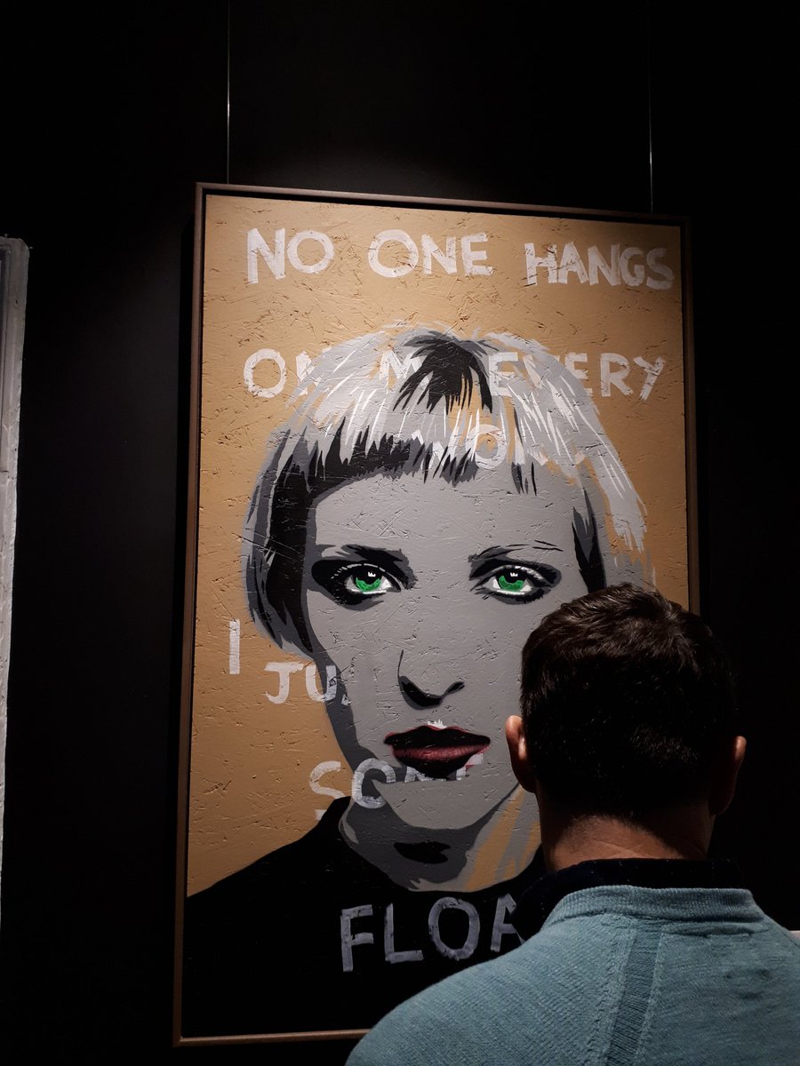 #Finissage for <a href="/_KEMP_/">KEMP</a> exhibition <a href="/thekempgallery/">TheKEMPGallery</a> Great #art &amp; #goodsounds