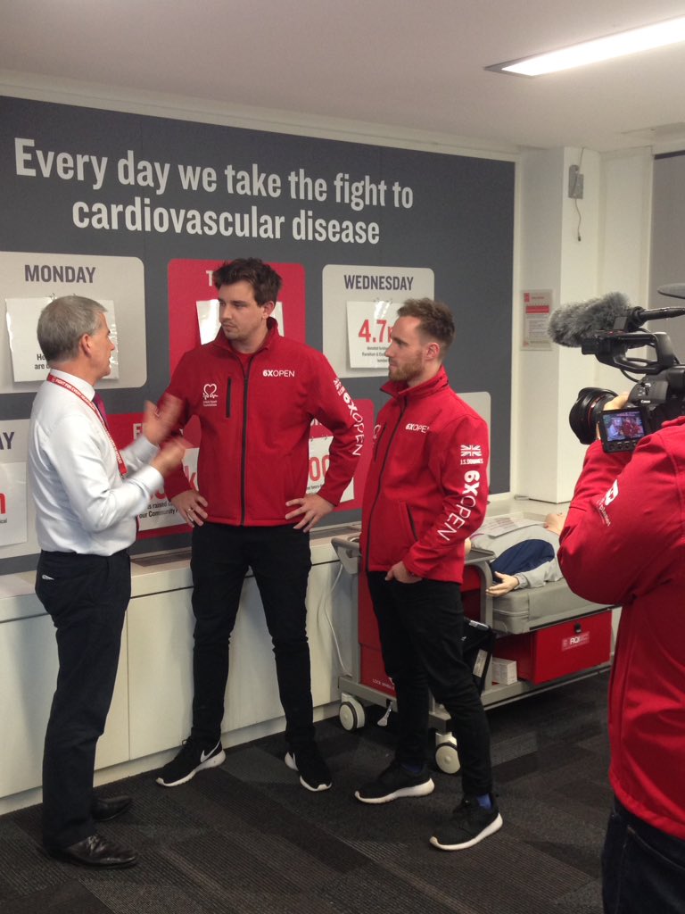 JamesDavies00's tweet image. Great to be @TheBHF HQ with CEO @simongillespie and, the guys from @SIXTIMESOPEN as part of their epic UK road trip! #greatwork
