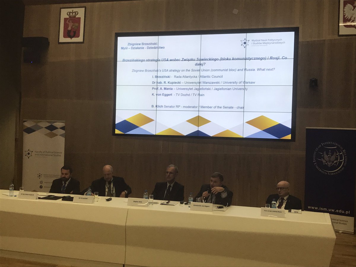 Konferencja "Zbigniew Brzeziński: myśl -działanie - dziedzictwo" z udziałem Iana Brzezińskiego