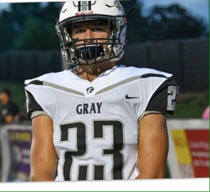 coachholmes54's tweet photo. Congrats to Gray Collegiate Academy's Duncan Rivers for winning the Wendy's High School Heisman! Very Deserving!
#strengthofheart #wareagle! https://t.co/BOtvgk43Q8