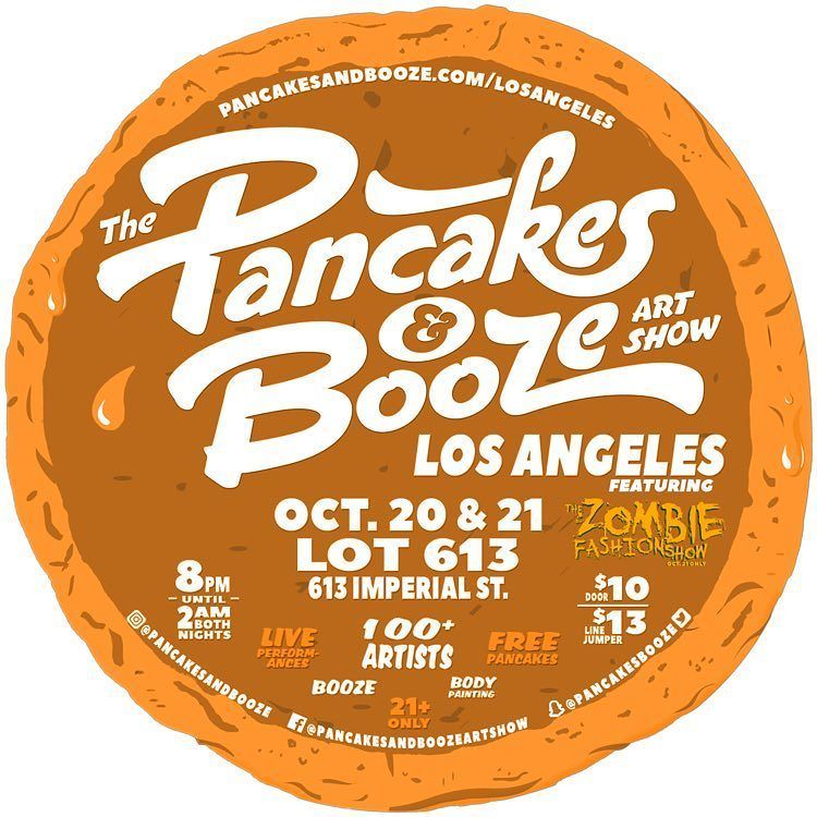 pancakesbooze's tweet photo. Oh Yeah! Tonight is the Los Angeles @pancakesandbooze Art Show at @lot613! Join us, and bring a friend, let the fu… https://t.co/9yNGXqJrce https://t.co/icrITS3SW8