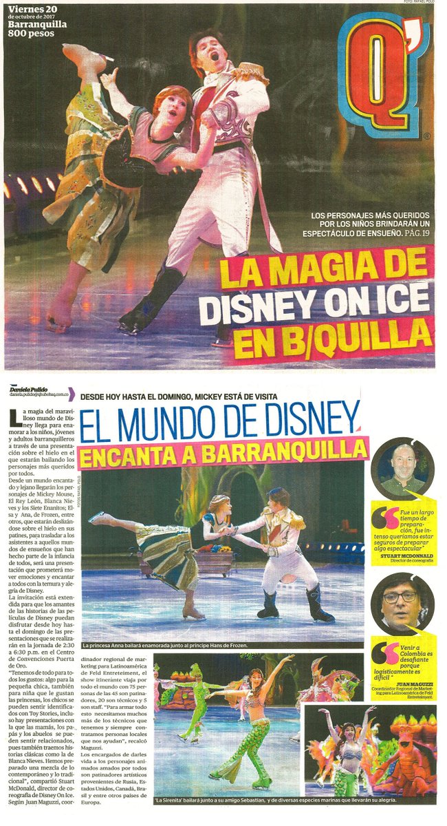 Tuboletaoficial's tweet photo. HOY #Barranquilla está en modo #DisneyOnCe PRIMERA FUNCIÓN
COMPRA YA #TuBoleta https://t.co/sFv1uKb6K5 https://t.co/MnuNSBpjqF