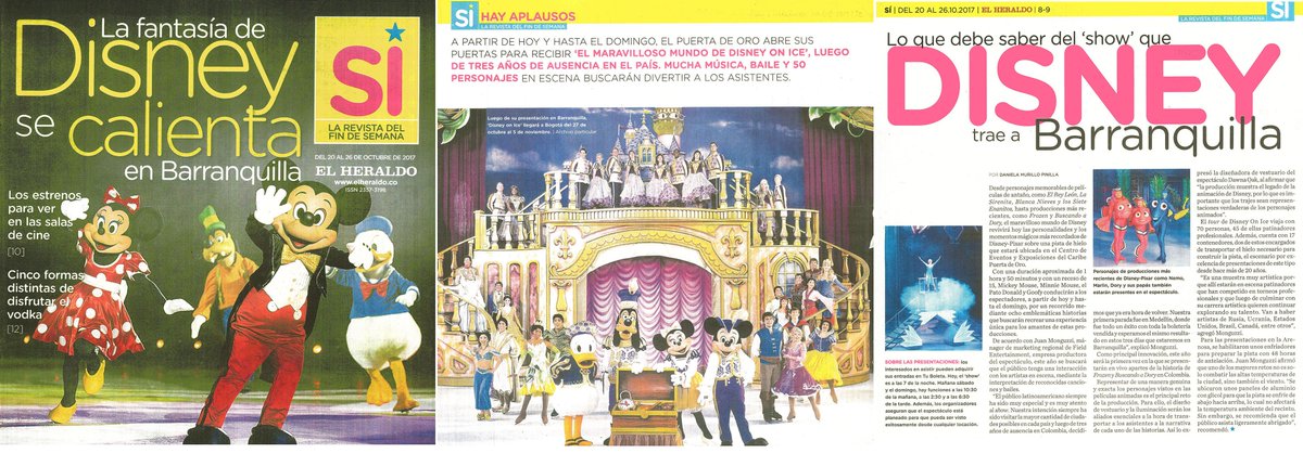 Tuboletaoficial's tweet photo. HOY #Barranquilla está en modo #DisneyOnCe PRIMERA FUNCIÓN
COMPRA YA #TuBoleta https://t.co/sFv1uKb6K5 https://t.co/MnuNSBpjqF
