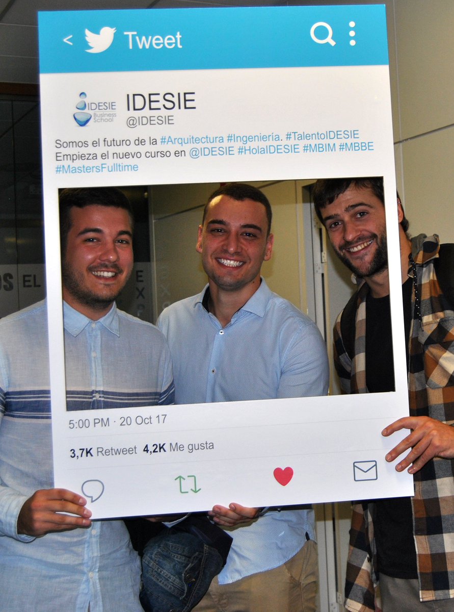 IDESIE's tweet photo. Empieza el nuevo curso en @idesie, #MBIM #MBBE nueva cantera de #TalentoIdesie. Bienvenidos!! https://t.co/P0NX23UNsJ