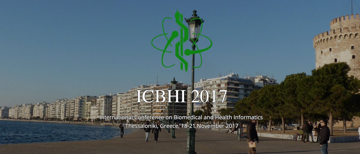 LINKresearchEU's tweet photo. Upcomming
International Conference on Biomedical and Health Informatics 
Thessaloniki, Greece, 18-21 November 2017
https://t.co/3L00ktRZJz https://t.co/KSQtB4vKXQ