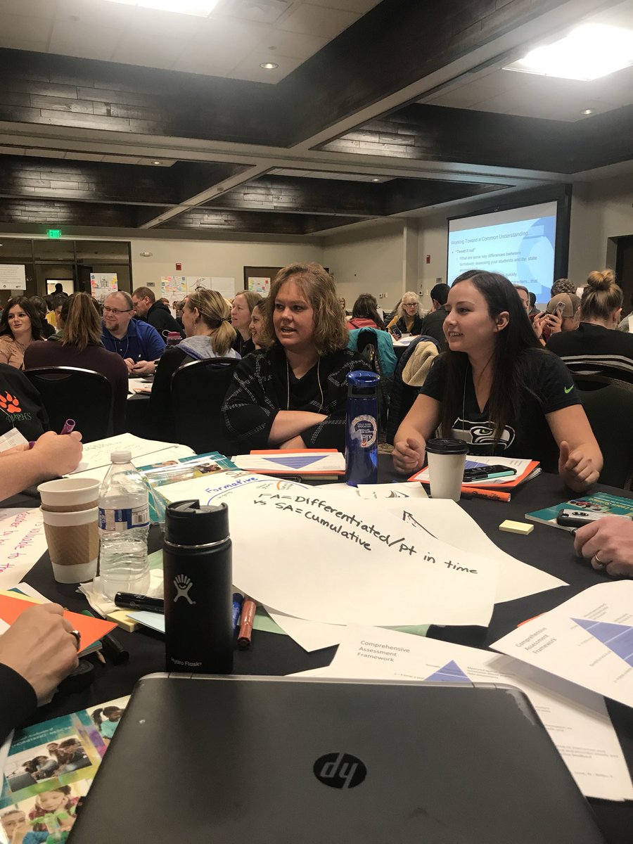 sciedpete's tweet photo. Science fellows assessing assessment. Formative Assessment is a point in time Vs summative is a cumulative measure. https://t.co/A8KtMLkaVu