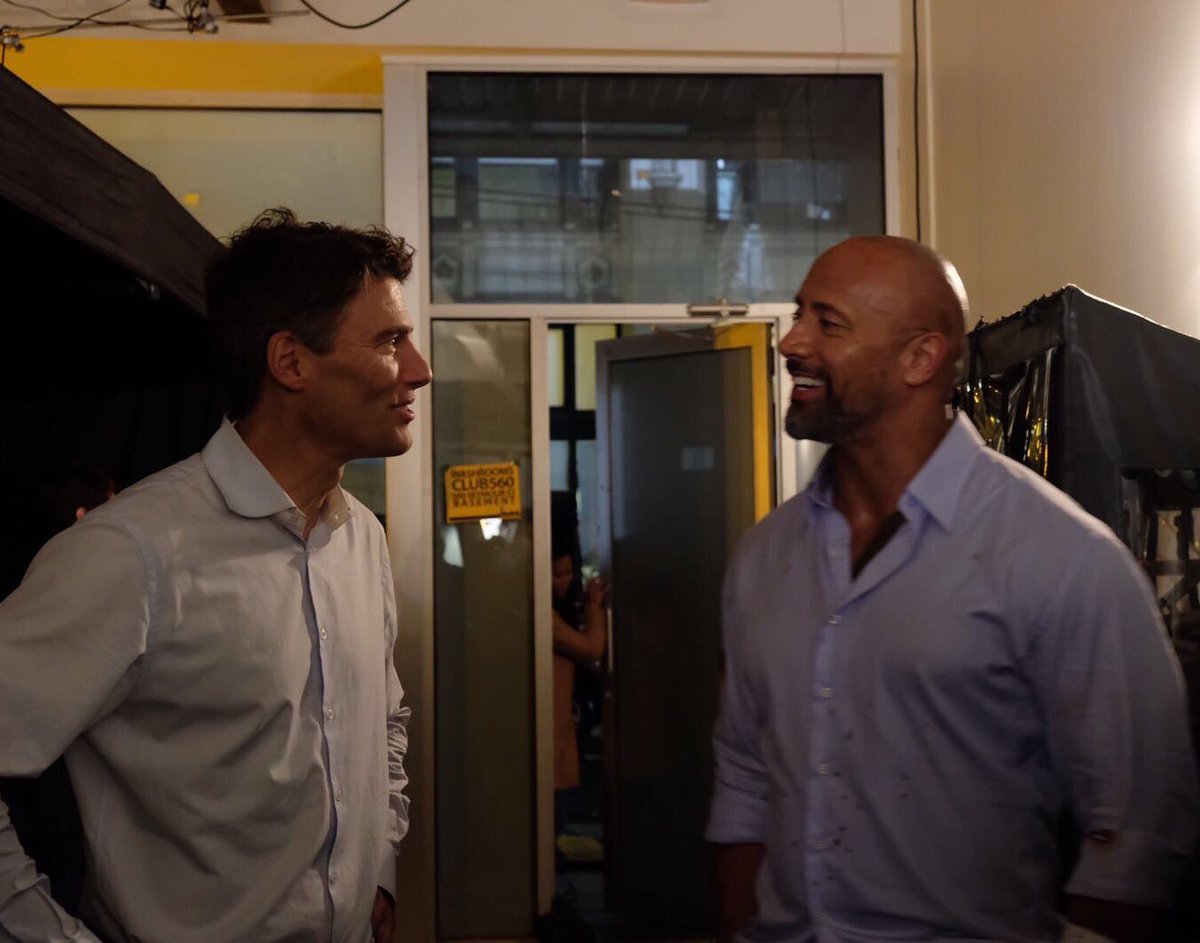 gregorrobertson's tweet image. Popped down to see what @TheRock was cooking + proclaimed 'The Rock Day' in @CityofVancouver. Respect! Thanks for being such a good man!