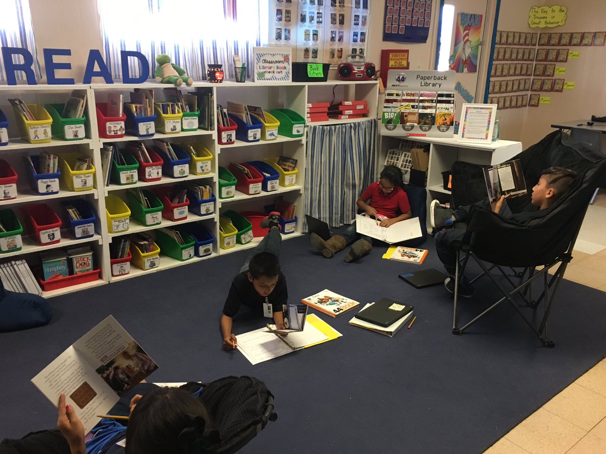kkayala31410's tweet photo. I LOVE how much they love independent reading day. ❤️📖#createaloveofreading #System44rocks #lifelonglearning https://t.co/1KJX4iZ5xN