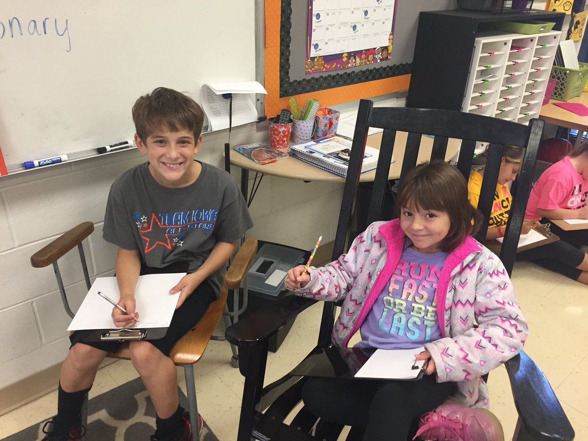 jill_findley's tweet photo. Writing thank yous to @Rotary for our dictionaries!  #kcsdpride #fab4f #nstarpride https://t.co/AQbWzERKFv