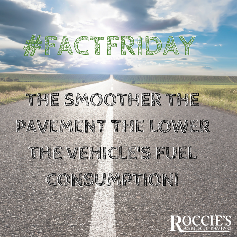 RocciesAsphalt's tweet photo. #FactFriday| The smoother the pavement the lower the vehicle's fuel consumption! 

See more #AsphaltFacts at: https://t.co/4fsE2E4yiK https://t.co/6kKISP55a3