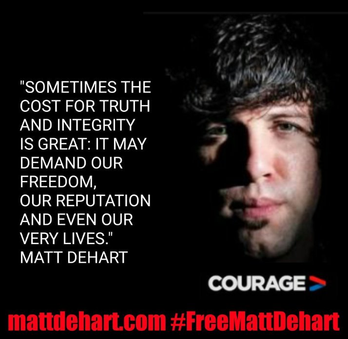 freeanons's tweet photo. #FreeMattDeHart whistleblowing is not a crime! https://t.co/IBplHMtN9J